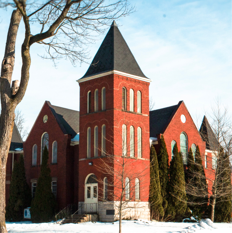 Cornerstone URC church building in London, Ontario